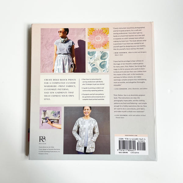 Print, Pattern, Sew - Jen Hewett