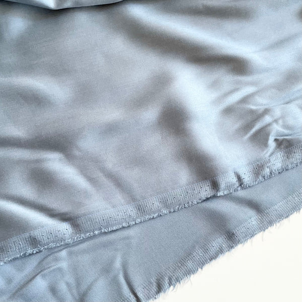 Ecovero Satin Rayon - Bering Sea