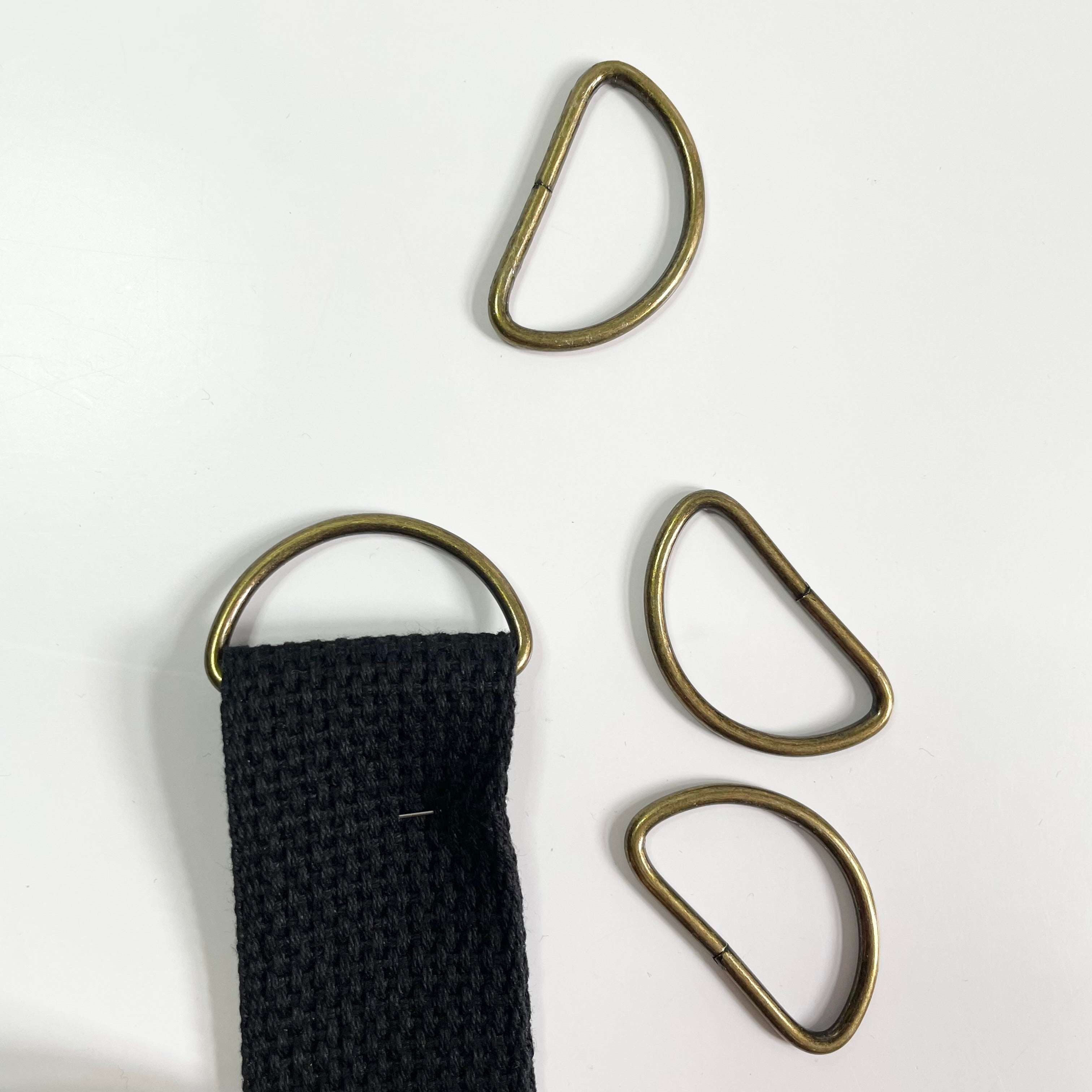 D Rings - Antique Brass