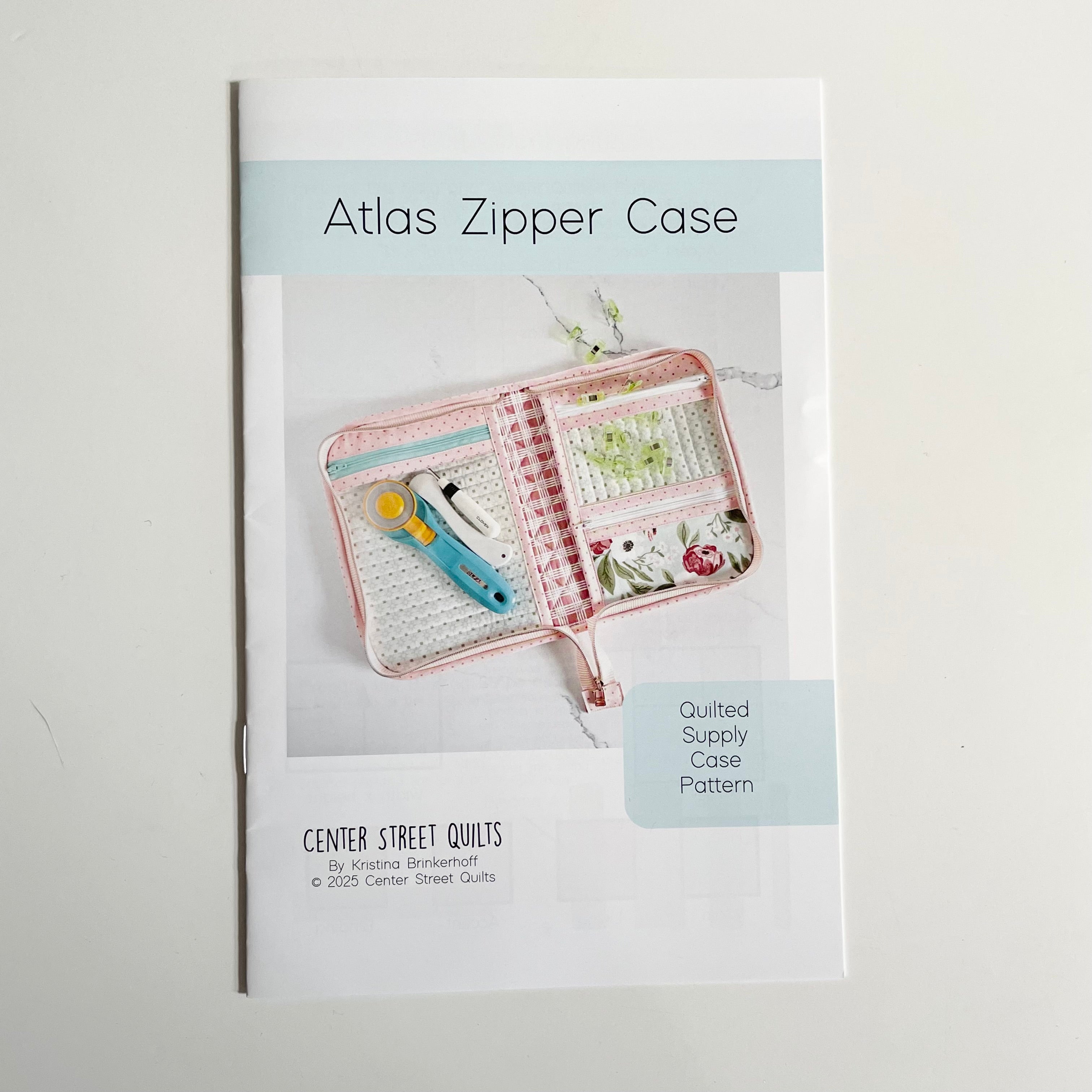 Center Street Quilts : Atlas Zipper Case