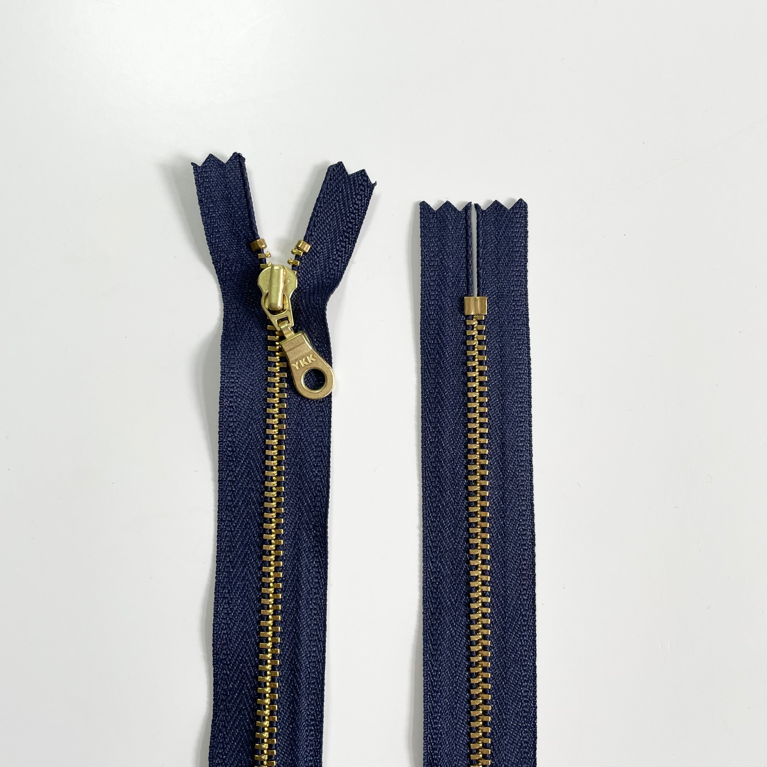 YKK Metal Donut-Pull Zipper - 10"