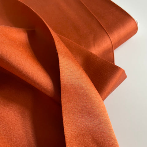 Robert Kaufman Radiance Silk / Cotton - Copper