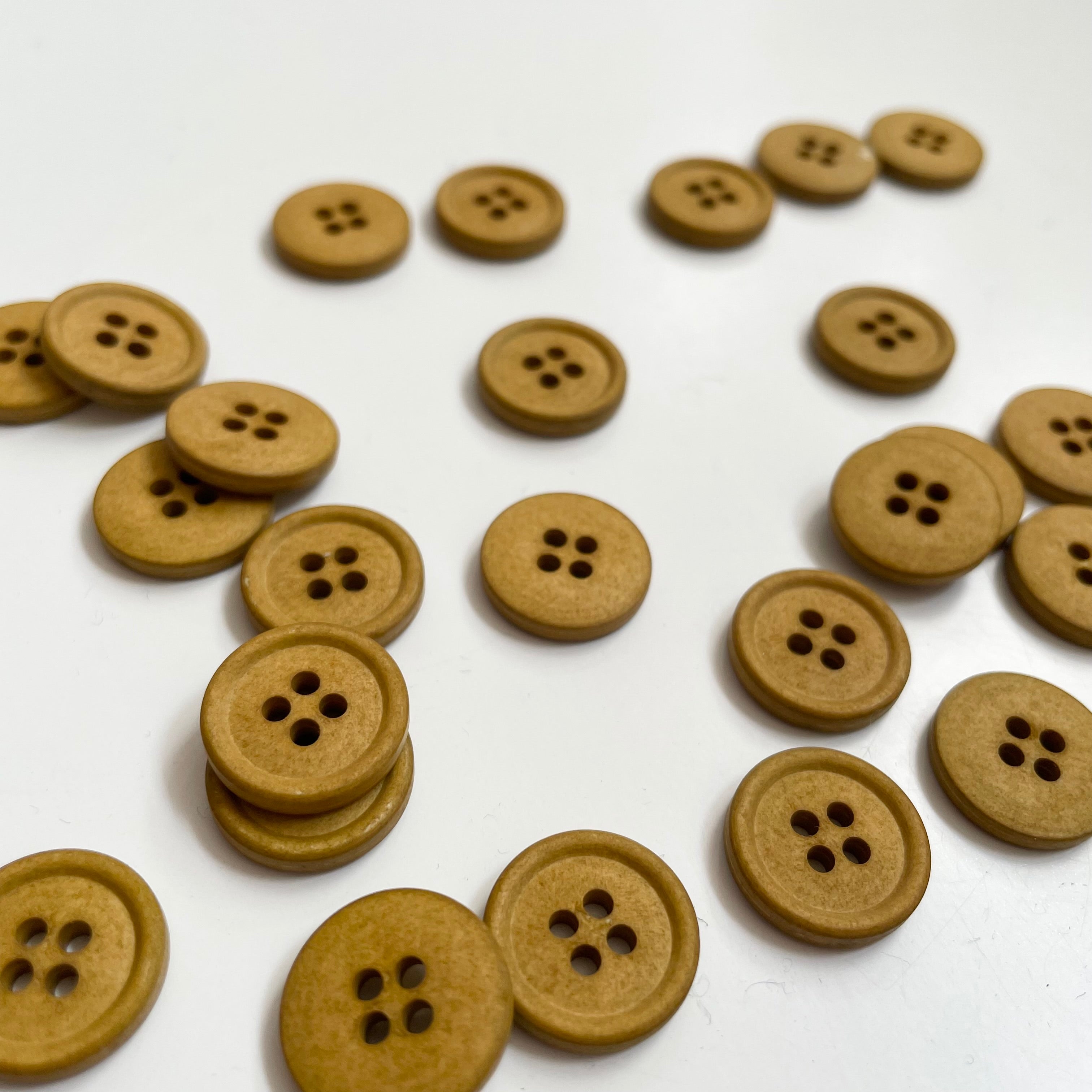 Merchant & Mills Cotton Buttons - Mid Mustard