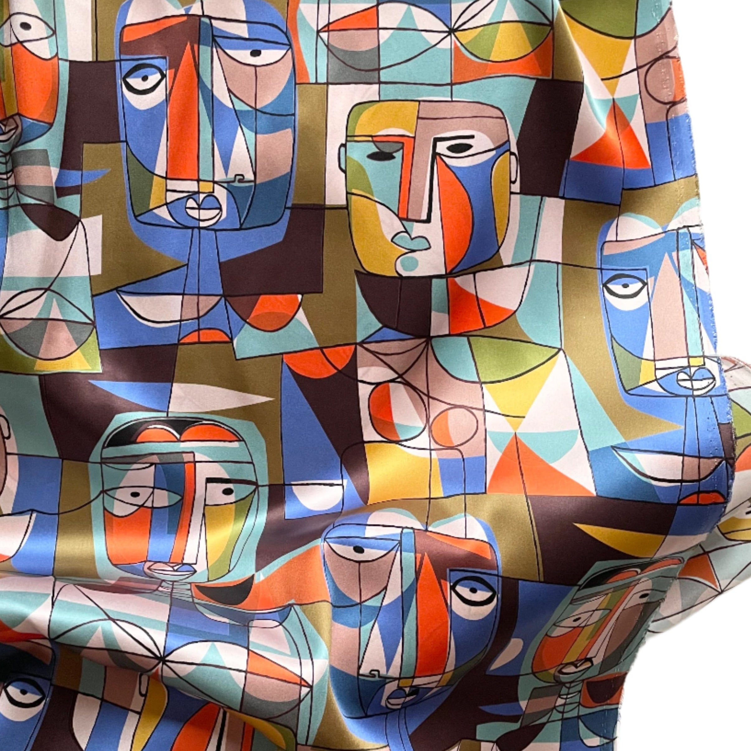 Liberty Fabrics Retold 150th Anniversary Collection : Belgravia Silk Satin - Carnaby Cast A