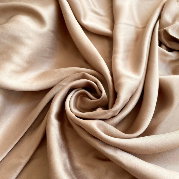 Ecovero Satin Rayon - Stucco