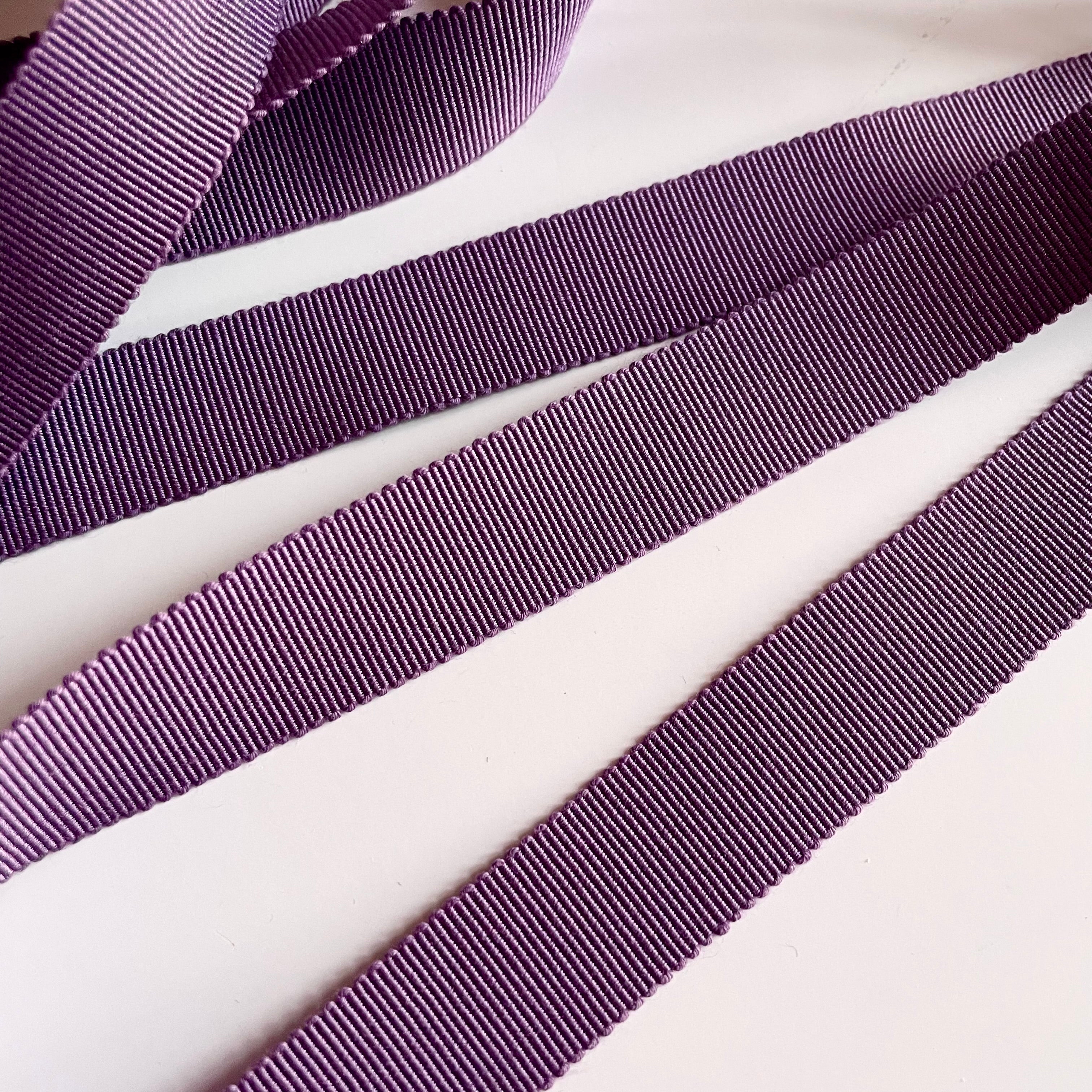 Shindo Grosgrain Ribbon - Purple