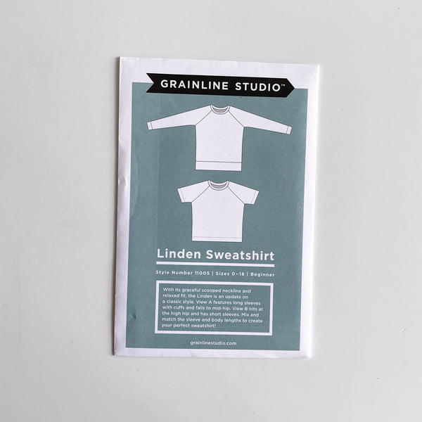 Grainline Studio : Linden Sweatshirt