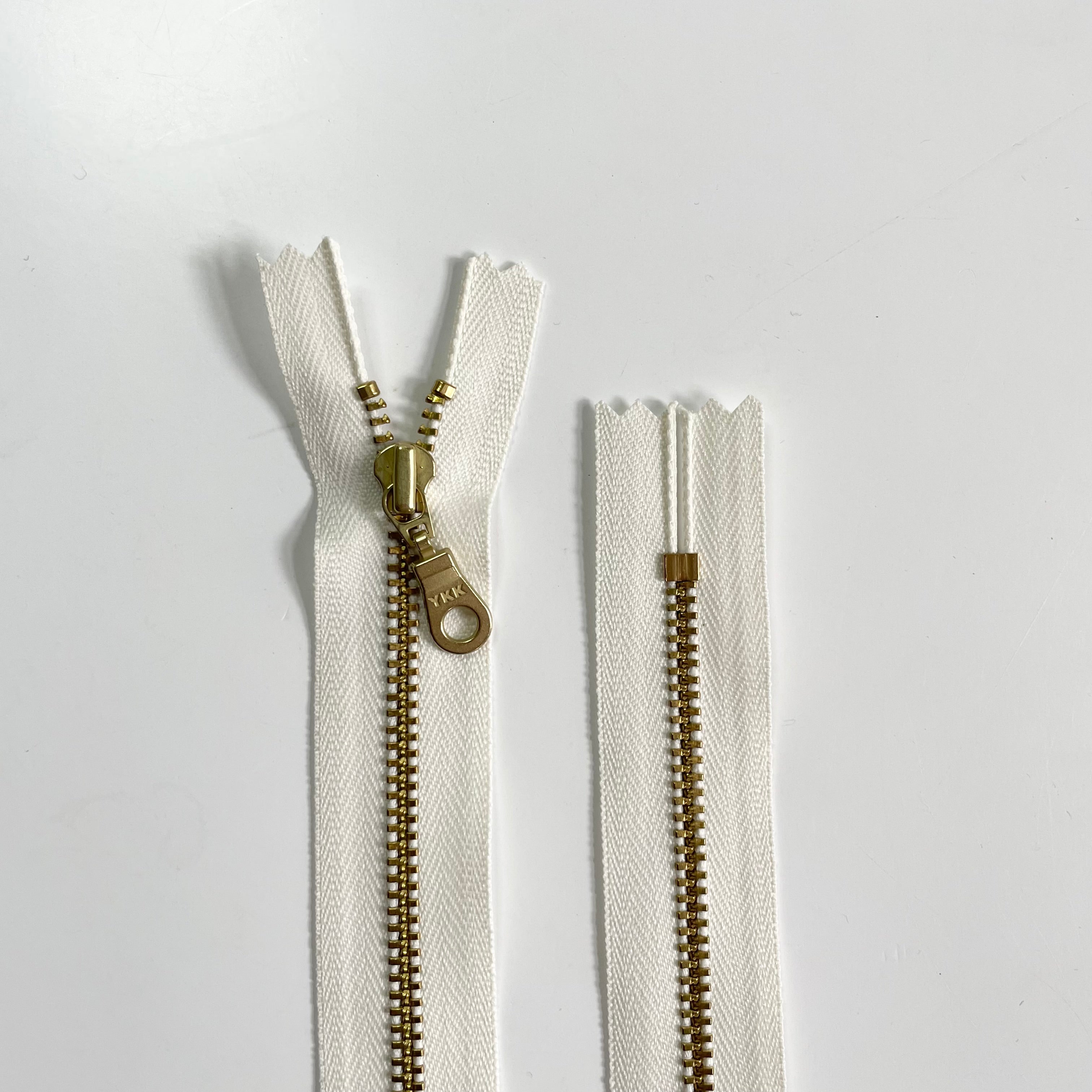 YKK Metal Donut-Pull Zipper - 10"