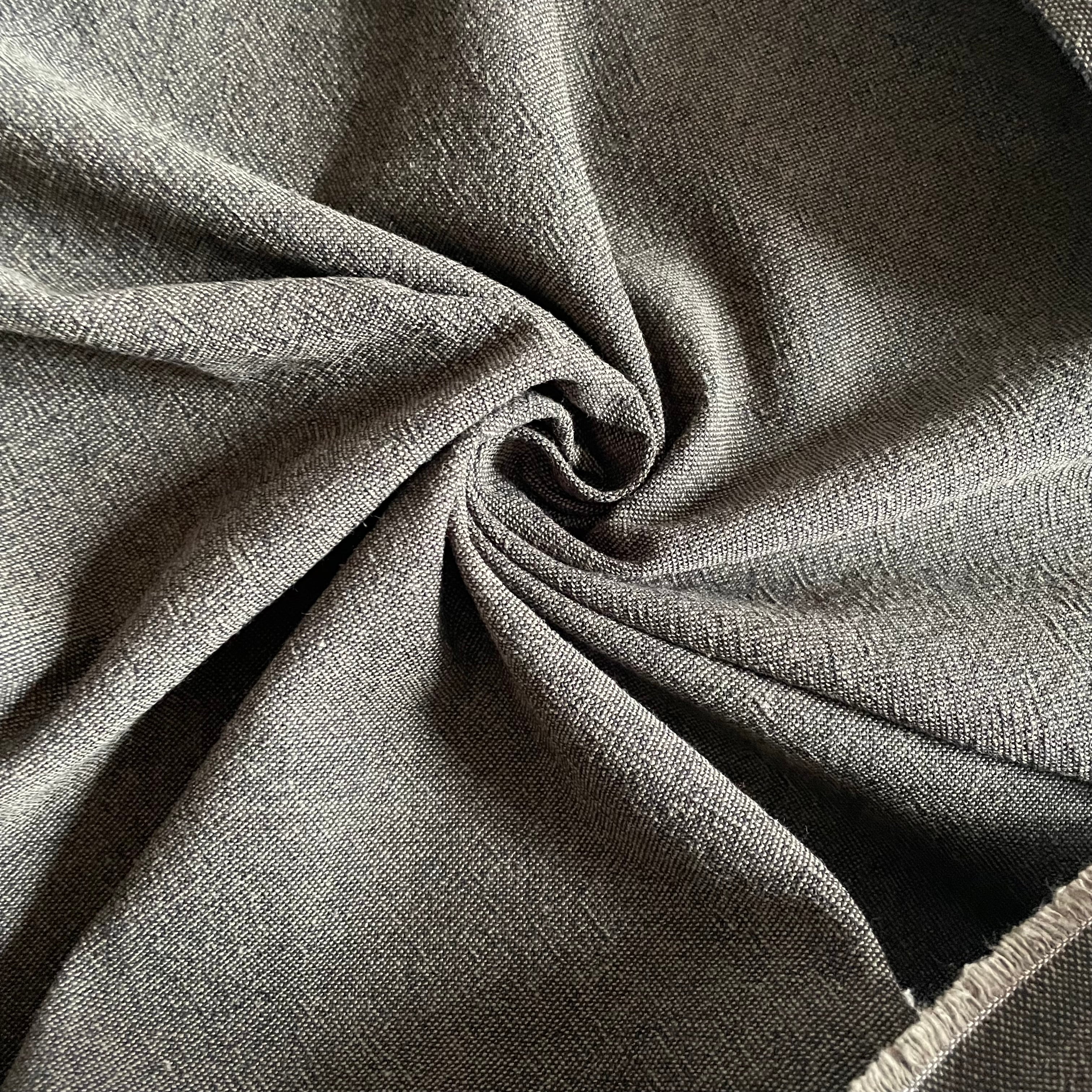 olive green yarn dyed cotton
