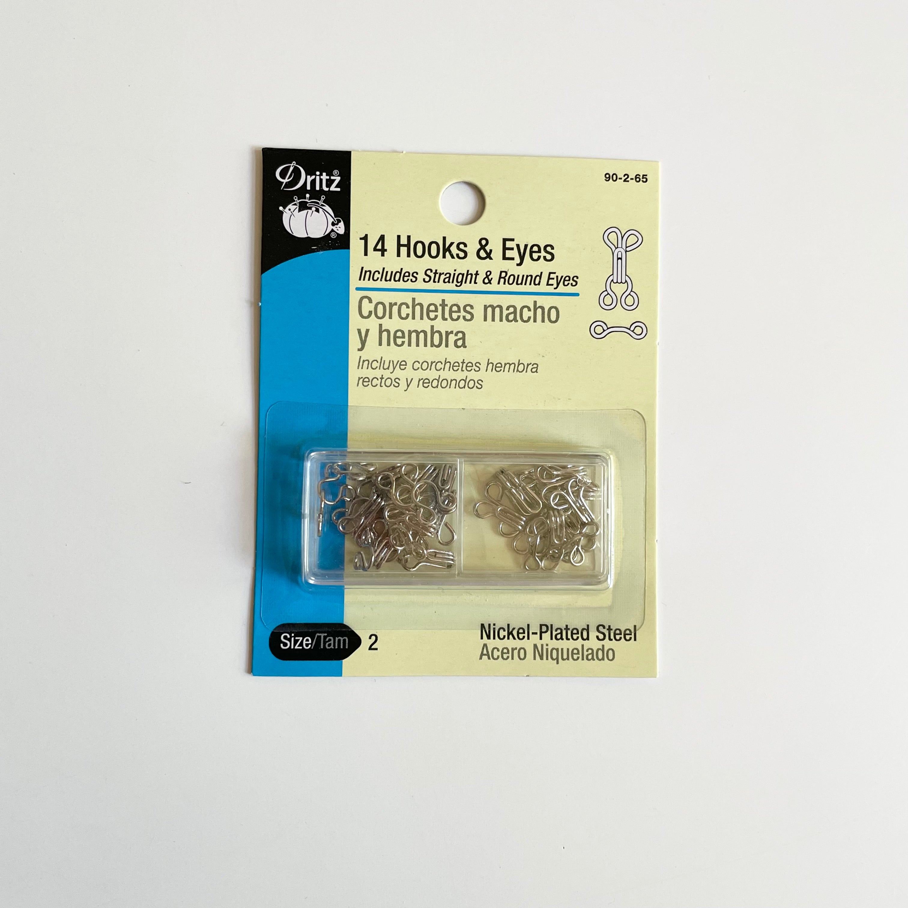 Dritz Hooks & Eyes - Size 2