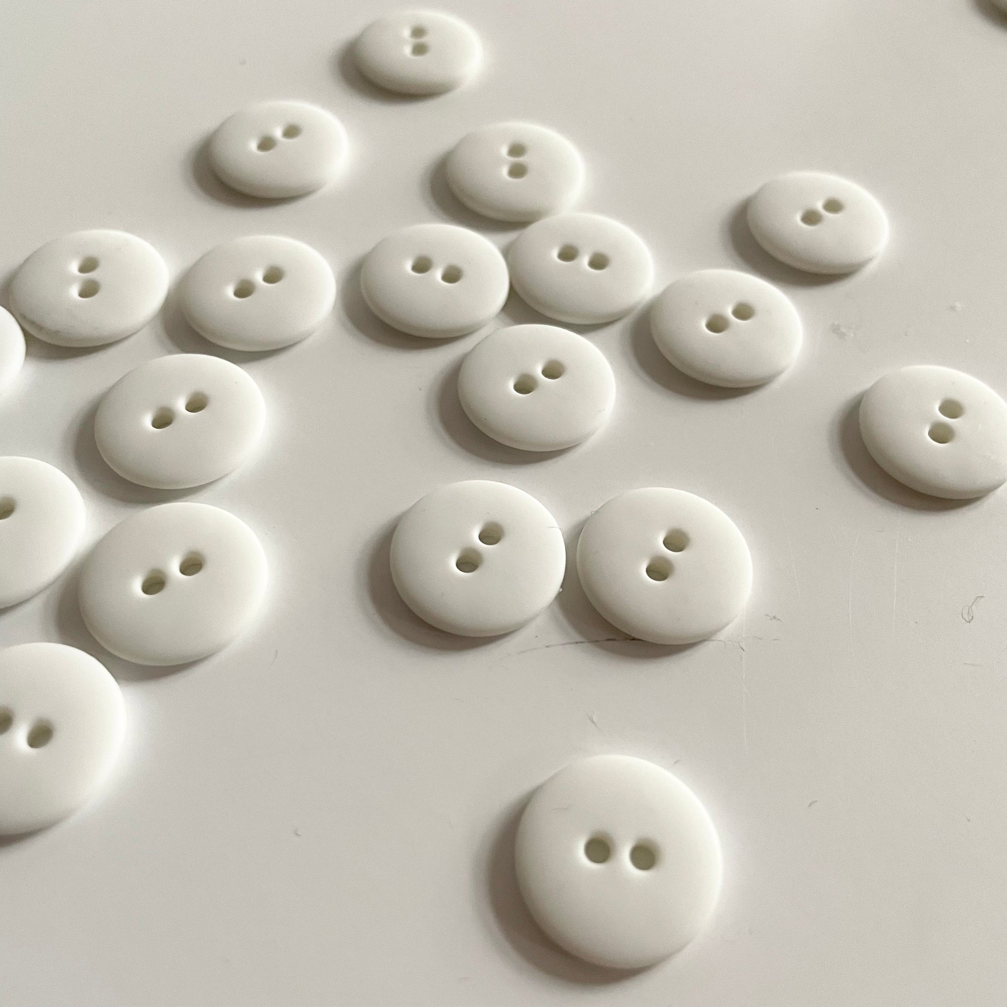 Plastic Two-Hole Button