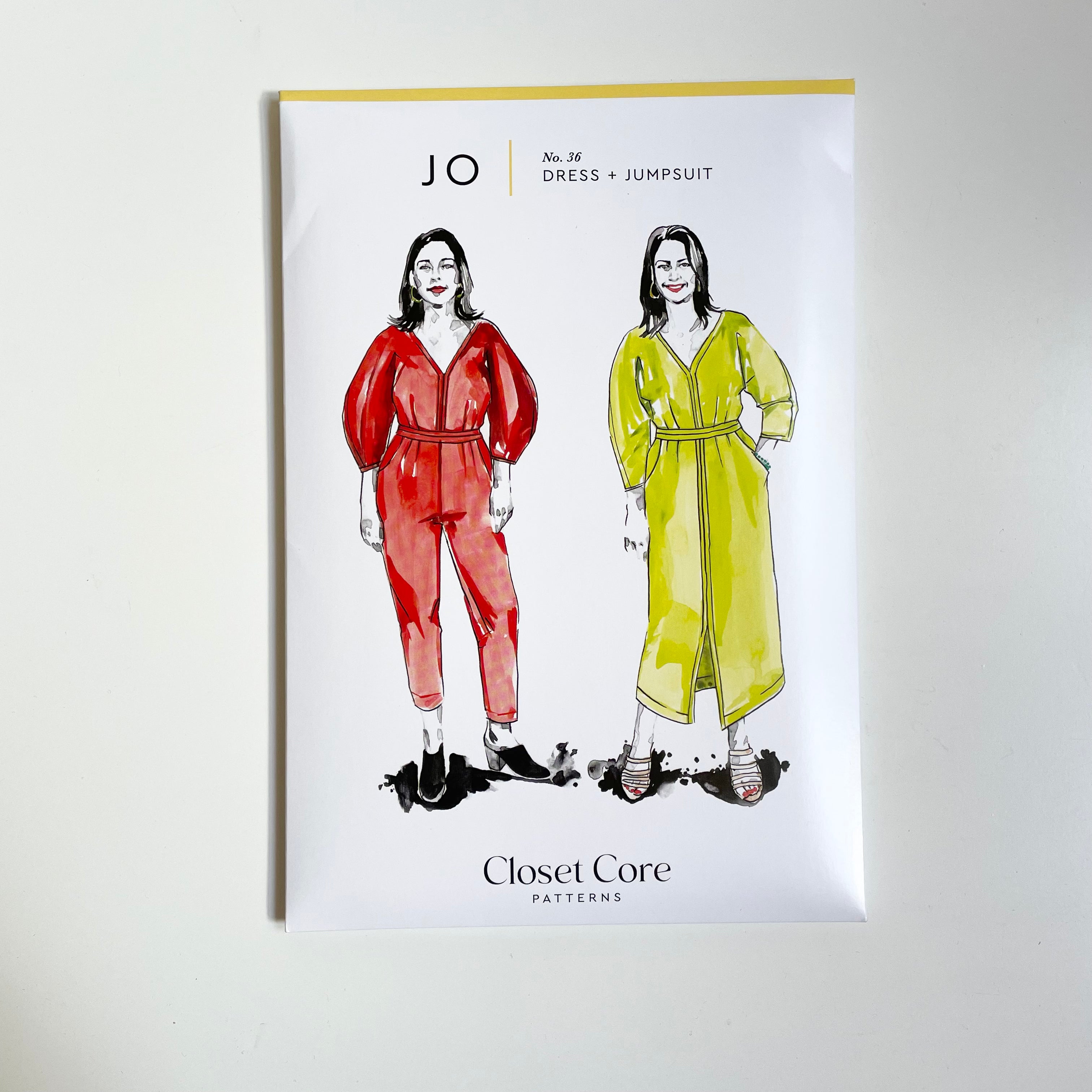 Closet Core Patterns : Jo Dress & Jumpsuit