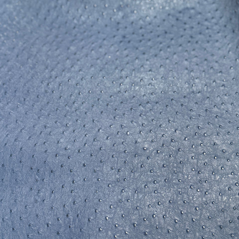 Faux blue ostrich cloth