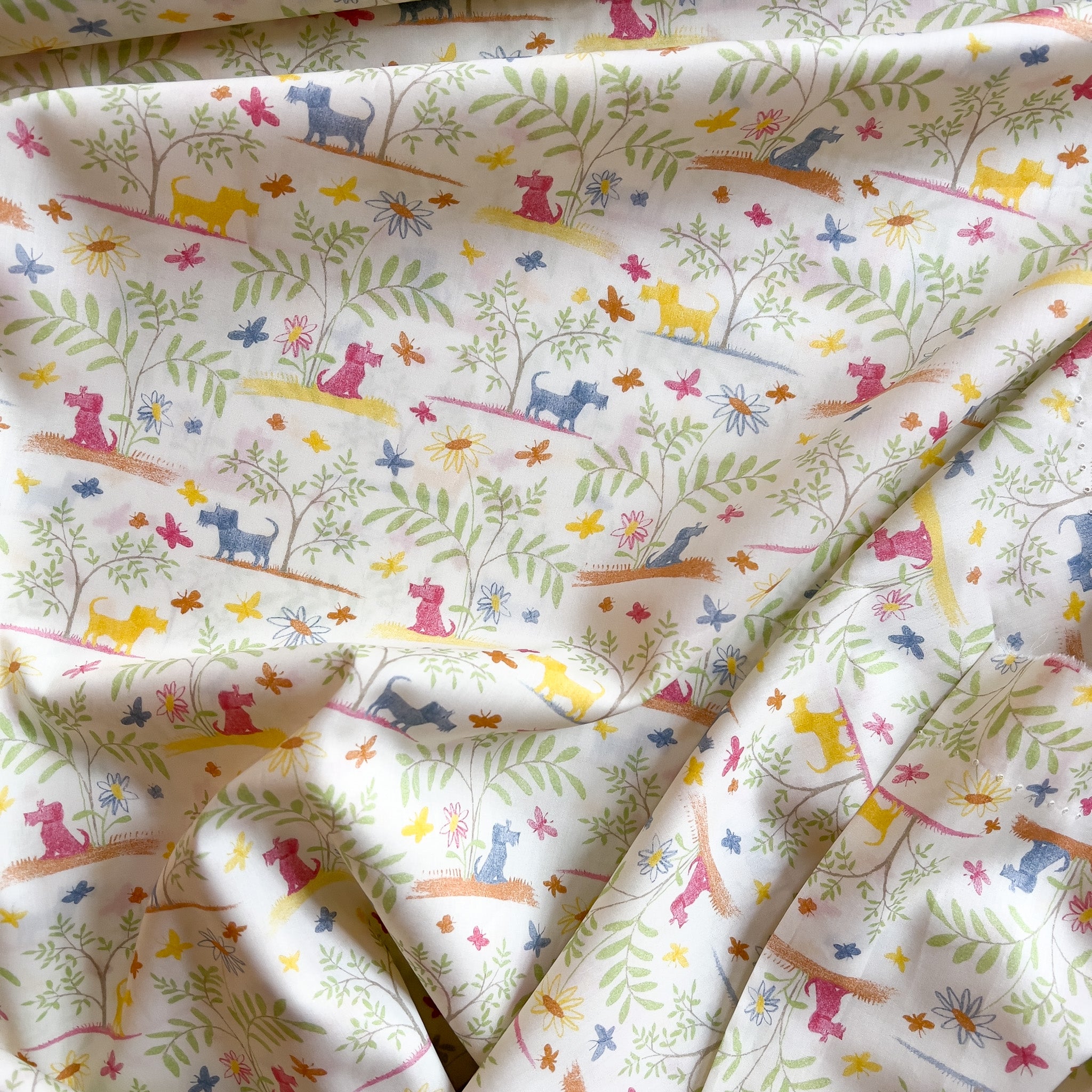 Liberty Fabrics Organic Tana Lawn - Plum Dog B