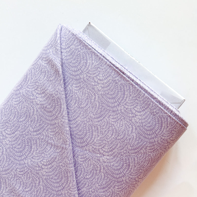 Dear Stella Flannel - Crimp Lavender