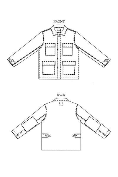 merchant & mills paynter jacket sewing pattern