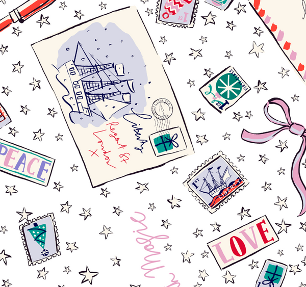 Liberty London Fabric Holiday 2024 Stamped with Magic