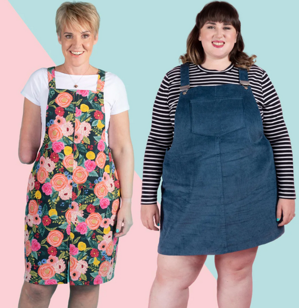 Tilly and the Buttons : Cleo Pinafore and Dungaree Dress Pattern