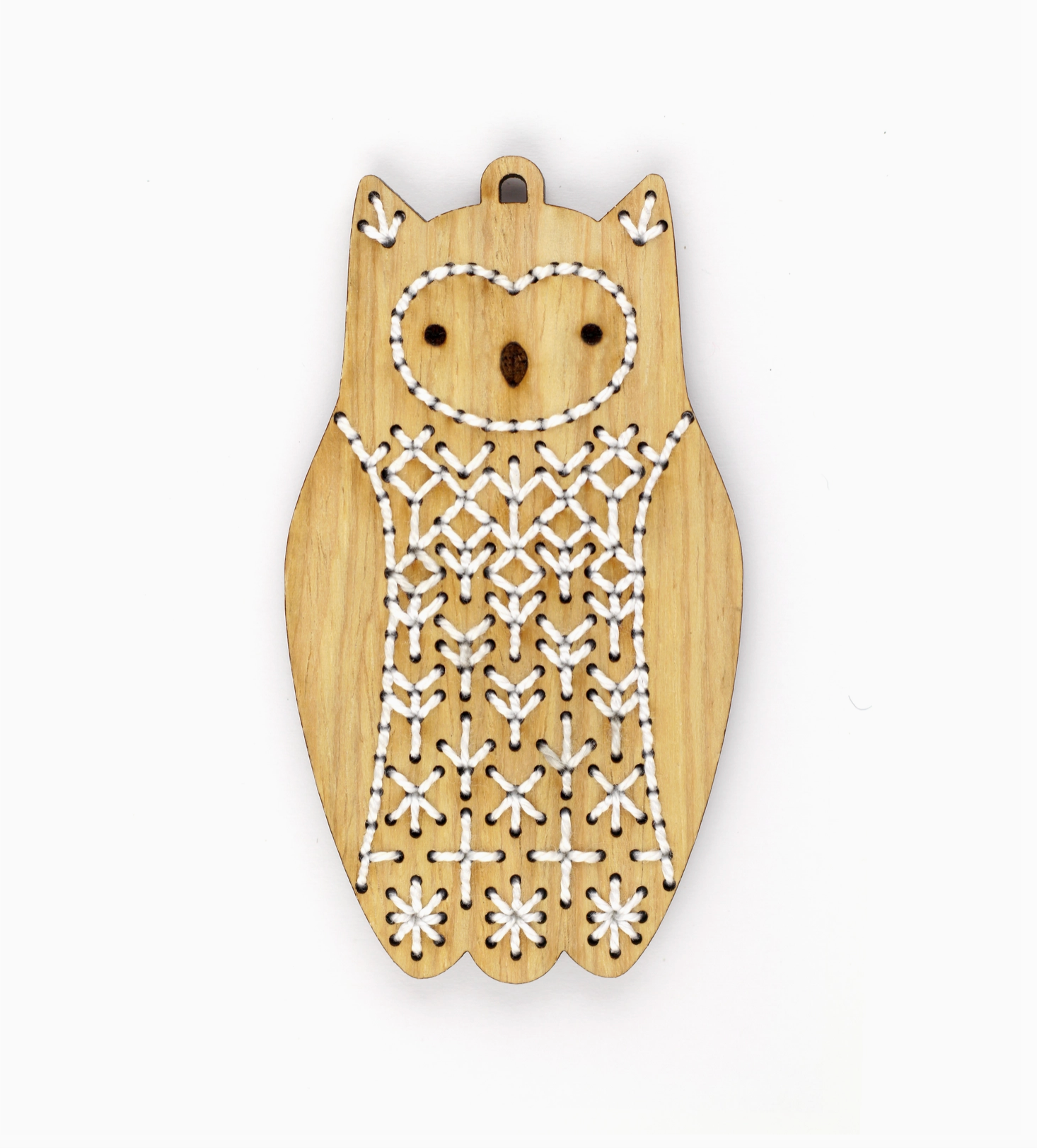 Kiriki Press Stitched Ornament Kit - Owl