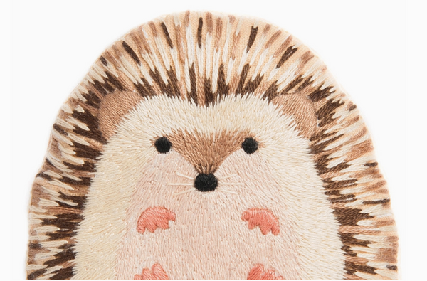 Kiriki Press Embroidered Doll Kit - Hedgehog