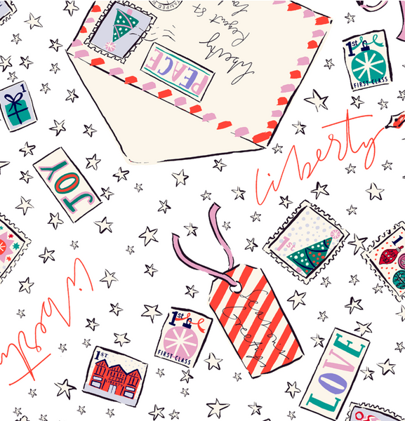 Liberty London Fabric Holiday 2024 Stamped with Magic