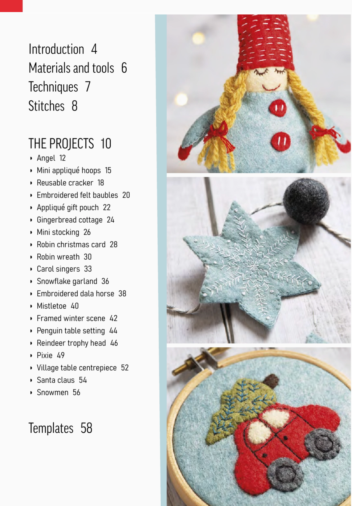 20 to Make : Festive Felt Decorations - Corinne Lapierre