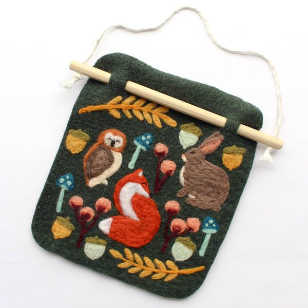 Sheep Creek Studio Woodland needle felting kit