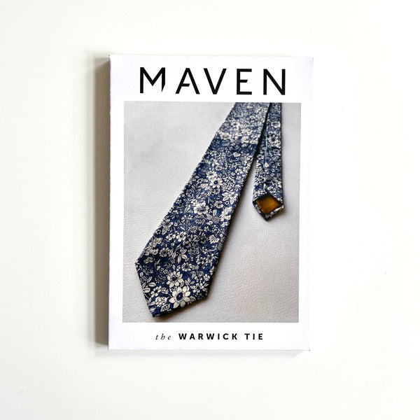The Warwick Tie Pattern by Maven