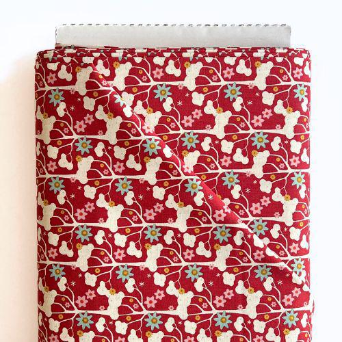 Tilda Fabrics : Jubilee : Wildgarden Red