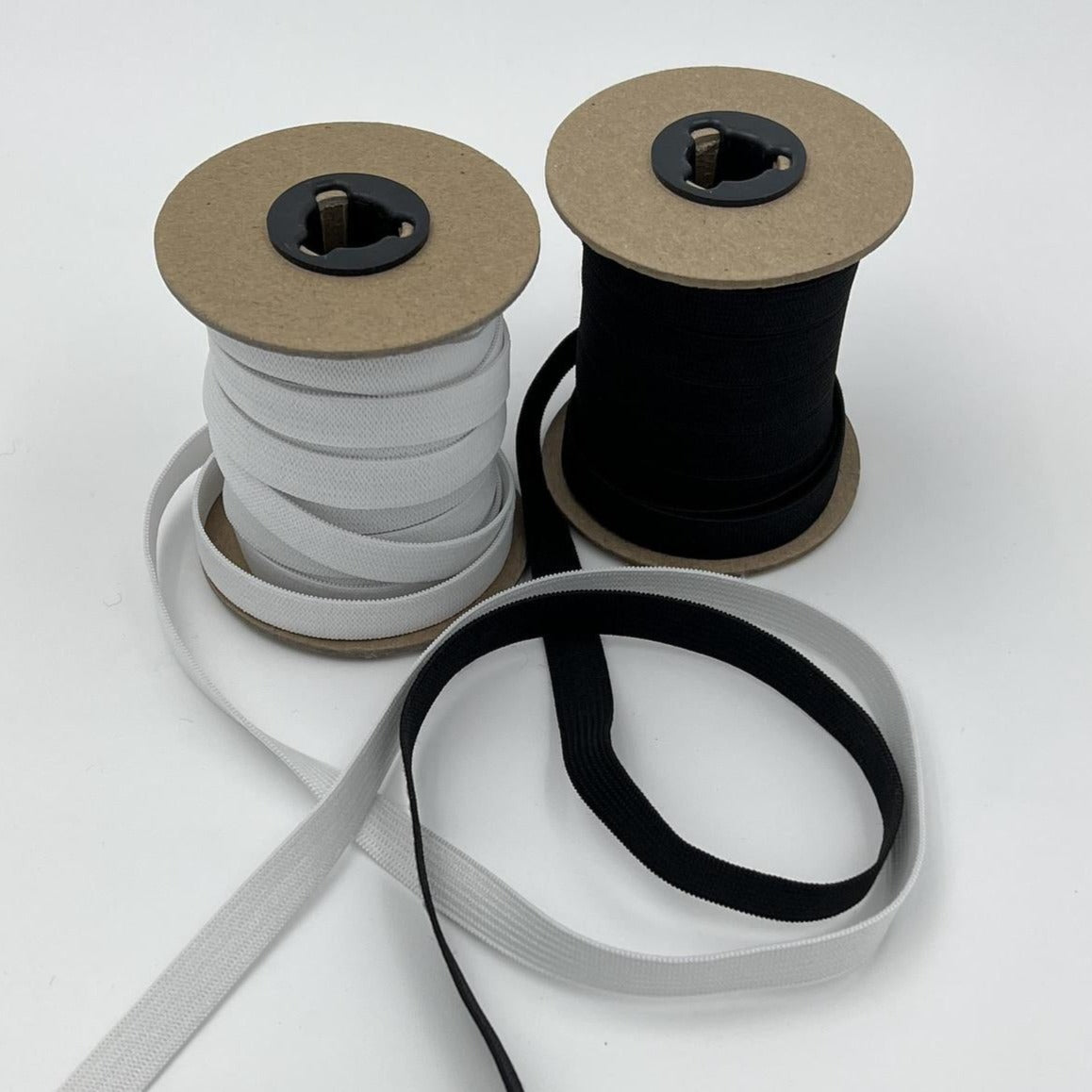 Knitted Elastic  - 1/2" Black