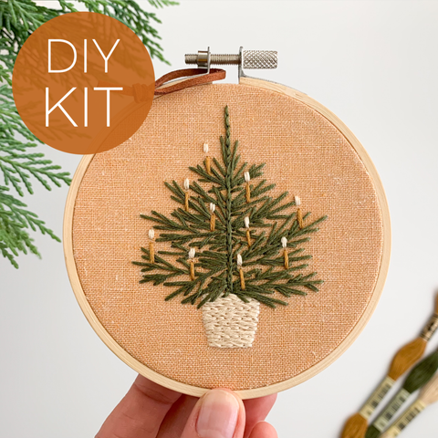 Matryoshka : Christmas Tree Embroidery Kit