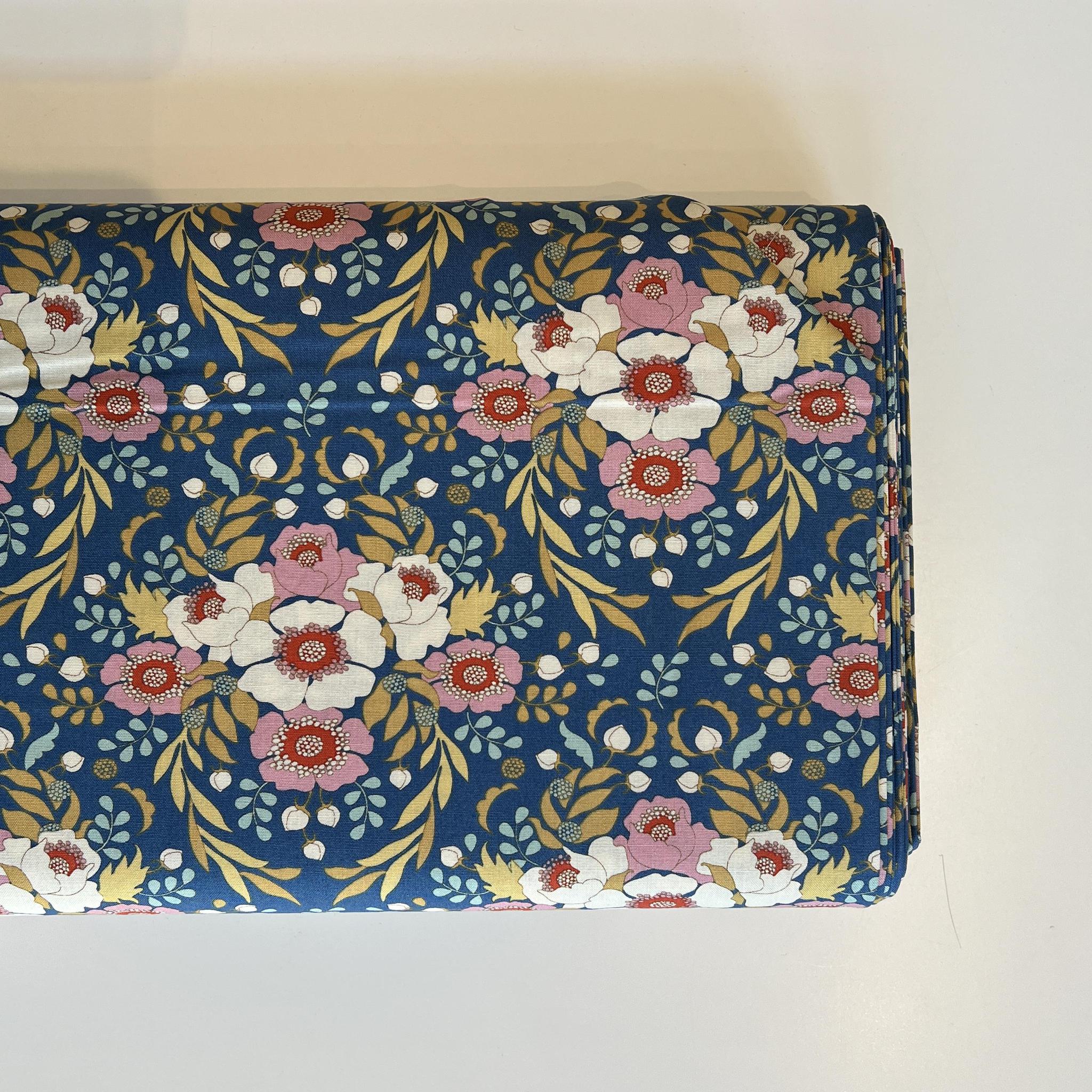 Tilda Fabrics : Jubilee : Anemone Blue