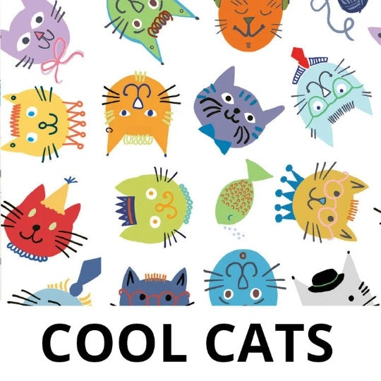 Zippies Pouches Sewing Kit : Cool Cats