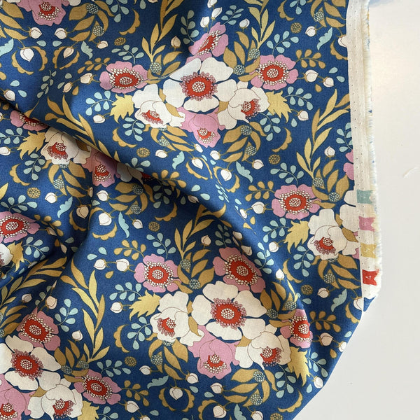 Tilda Fabrics : Jubilee : Anemone Blue