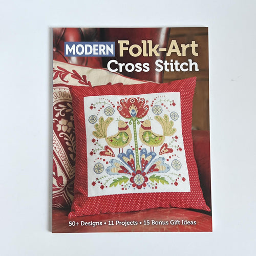 Modern Folk Art Cross Stitch