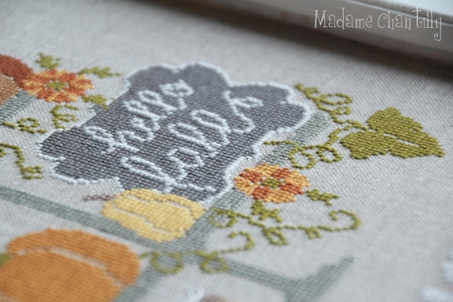 Celebrate Autumn Cross Stitch Pattern