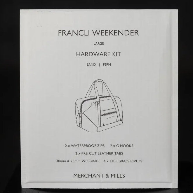 Merchant & Mills : Francli Weekender Hardware Kit