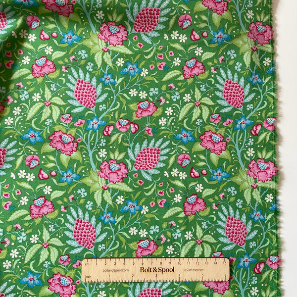 Tilda Fabric - Bloomsville - Flowertangle Green