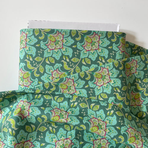 Tilda Fabrics : Bloomsville Flowermarket - Pine