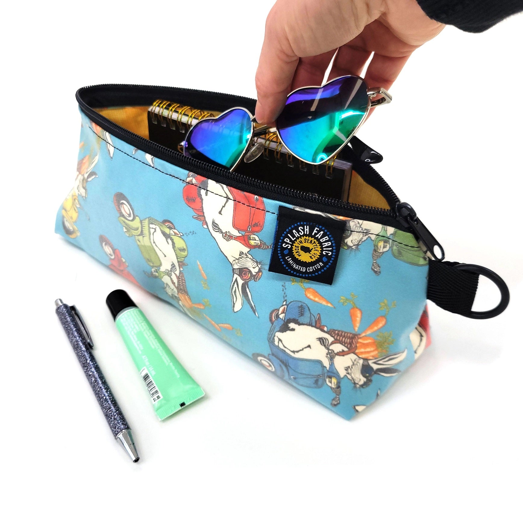 Zippies Pouches Sewing Kit : Mirrorball + Bunnies