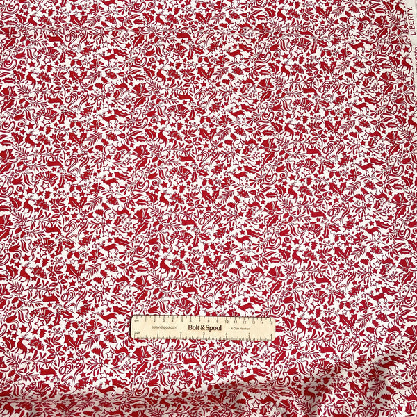 Liberty Fabrics by Riley Blake : Christmas Enchanted Forest A