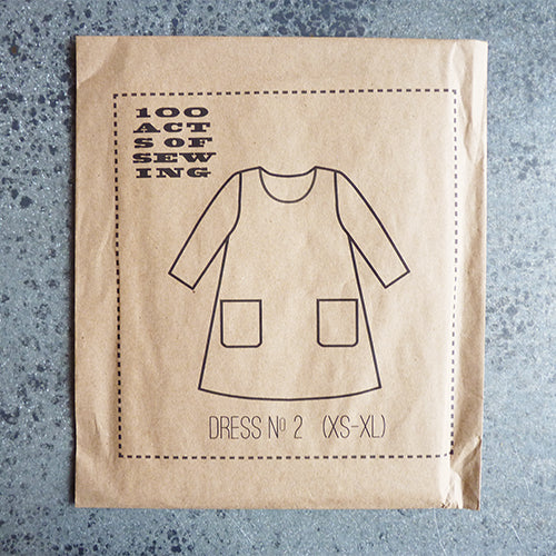 100 acts of sewing pattern dress number 2