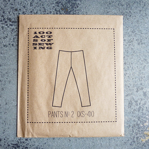100 acts of sewing pants leggings sewing pattern