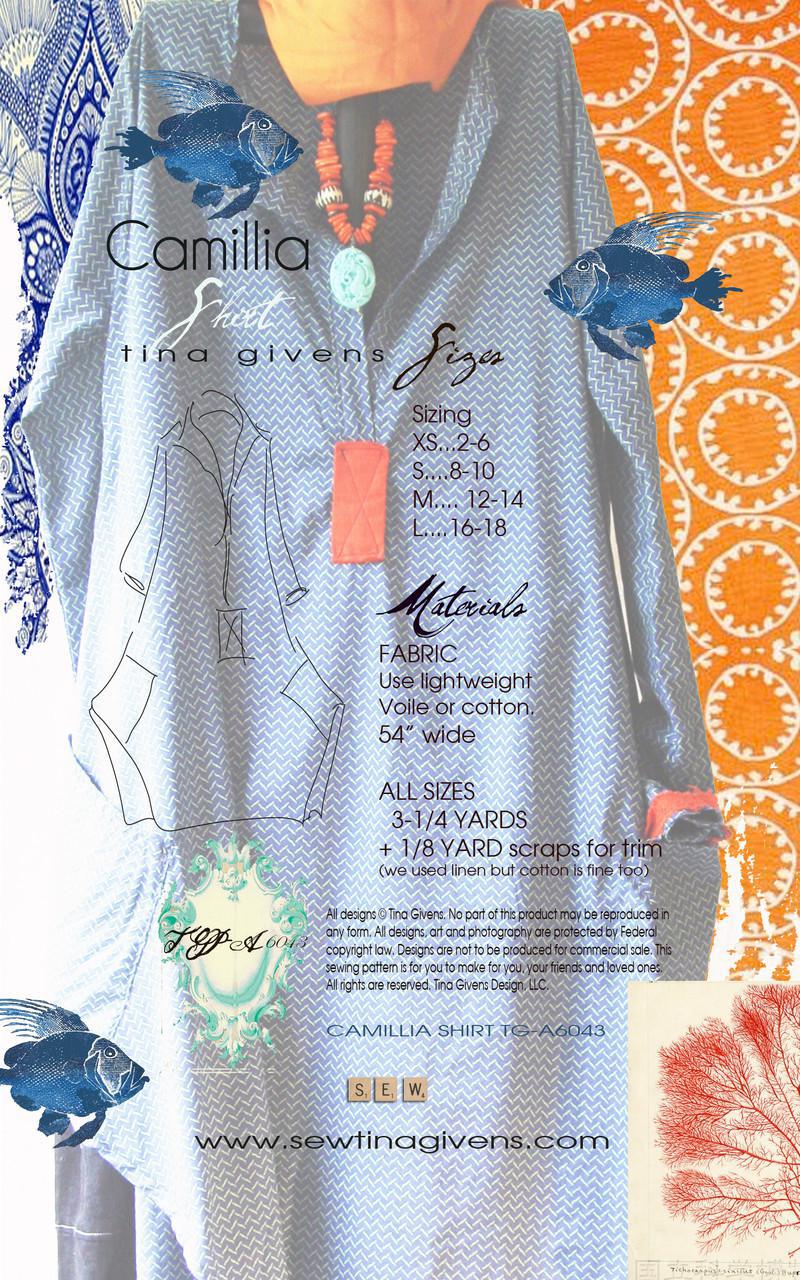 Tina Givens : Camillia Shirt