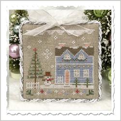 Counted Cross-Stitch Pattern: Glitter Village