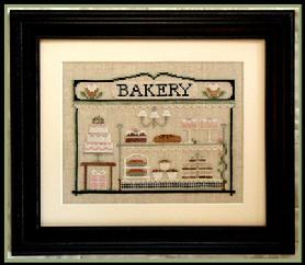 The Bakery Counted Cross Stitch Pattern