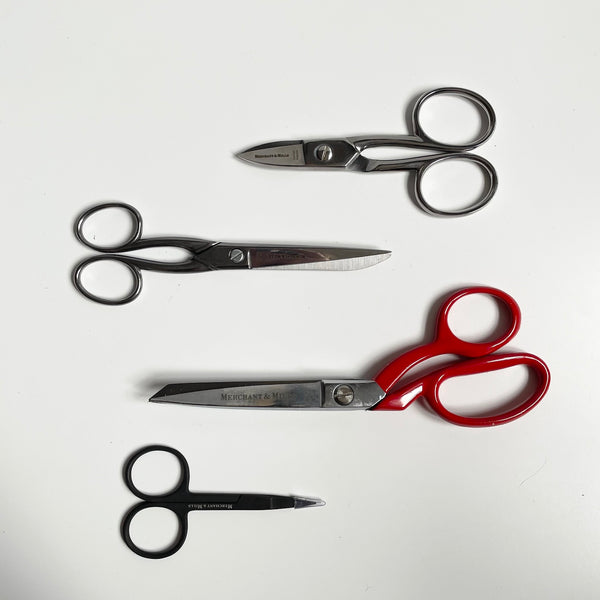 Merchant & Mills Notions : Leather Scissors Wrap - Sewing