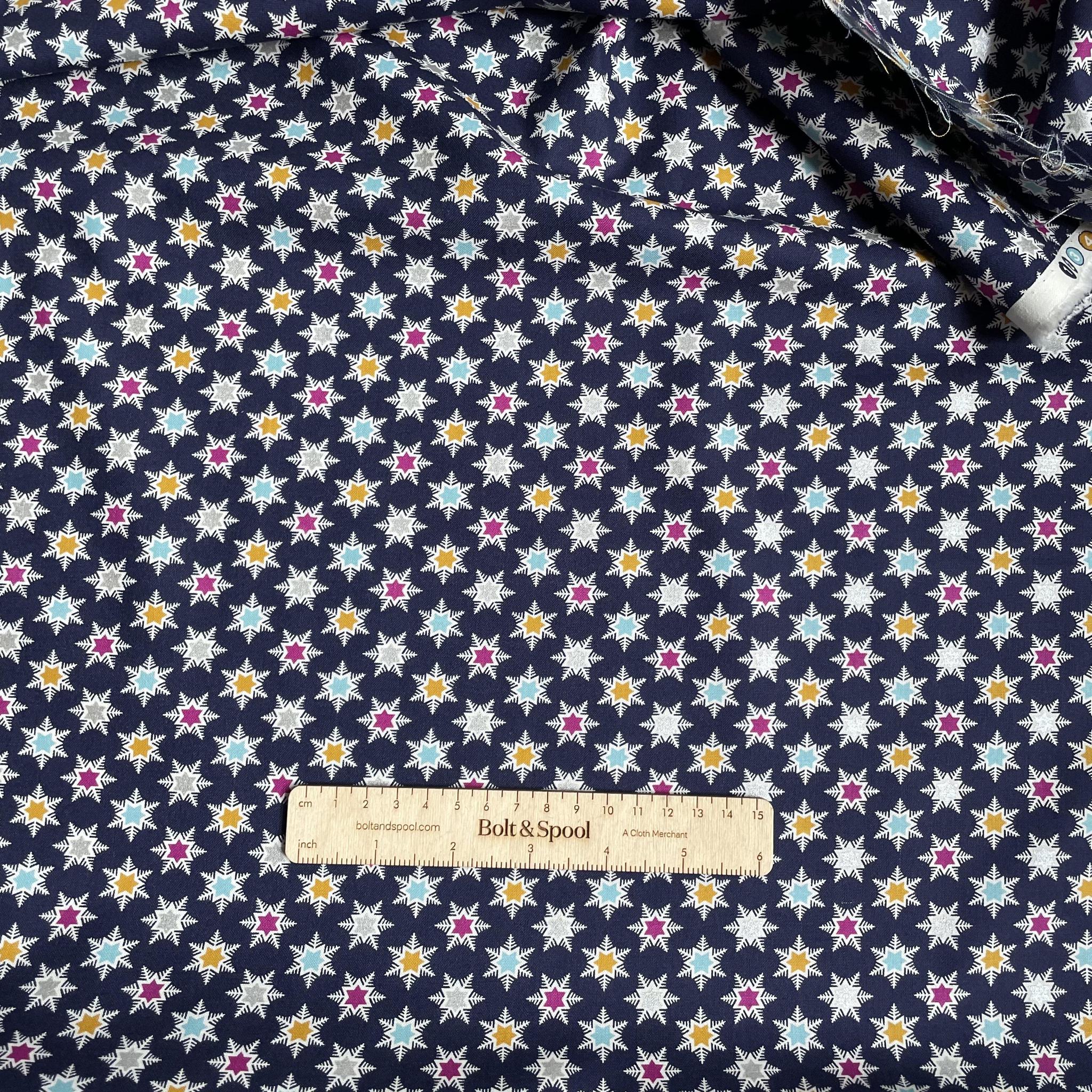 Liberty Fabrics by Riley Blake : Christmas Forest Star B