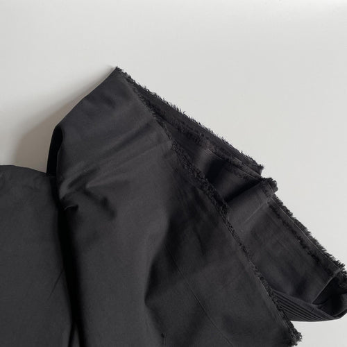 Merchant & Mills Fabric : Organic Cotton Voile - Black