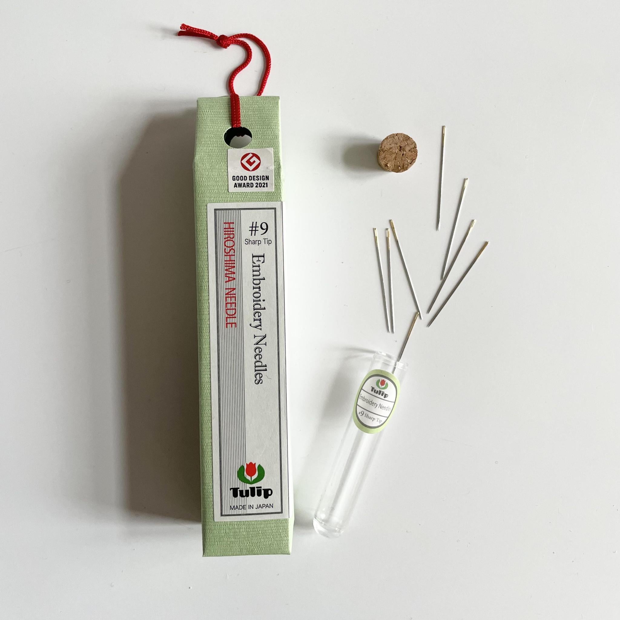 Hiroshima Embroidery Needles - #9 Sharp Tip – Bolt & Spool